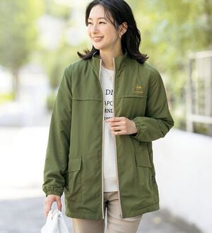 ルフラン（ルフラン）の「【ダンロップリファインド】嬉しい機能付！裏フリースブルゾン（ブルゾン）」｜詳細画像