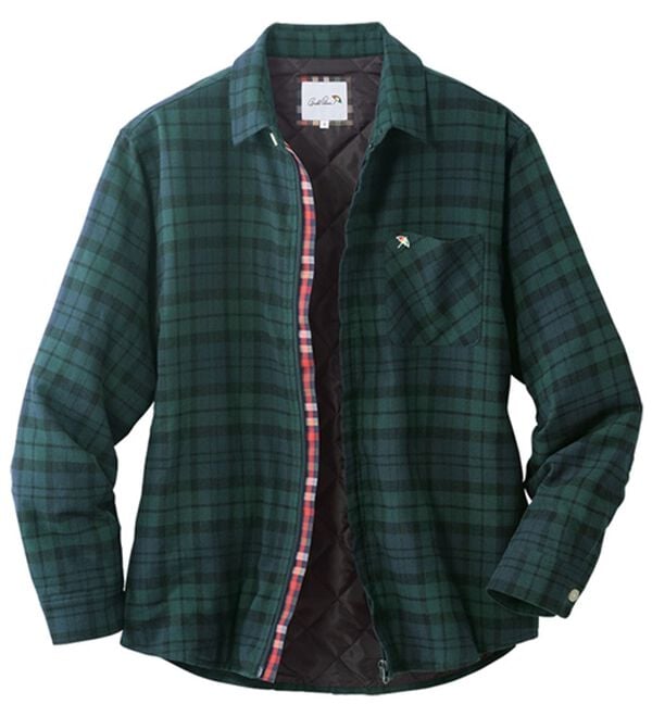 「＜アーノルド　パーマー＞防風中わたシャツアウター（メンズジャケット）」｜ブラックウォッチ