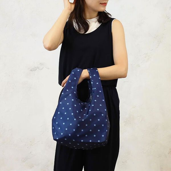 「はっ水マチ広コンパクトエコバッグ（エコバッグ）」｜詳細画像