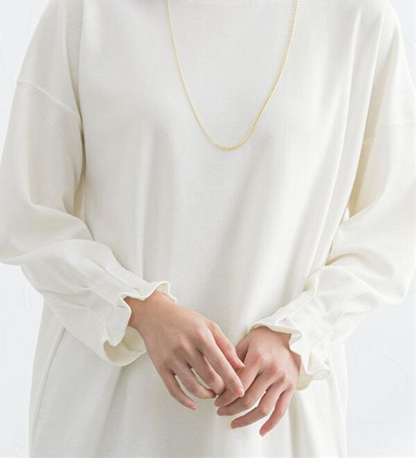 Pierrot（ピエロ）の「タックスリーブポンチチュニック（チュニック）」｜詳細画像