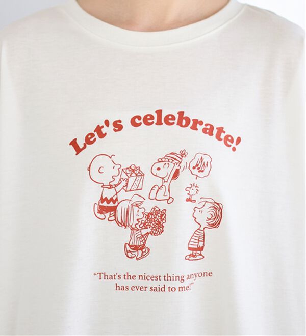 Viola e Viola（ヴィオラ エ ヴィオラ）の「【スペシャルコラボ】スヌーピーCelebrateTシャツ（Tシャツ）」｜詳細画像