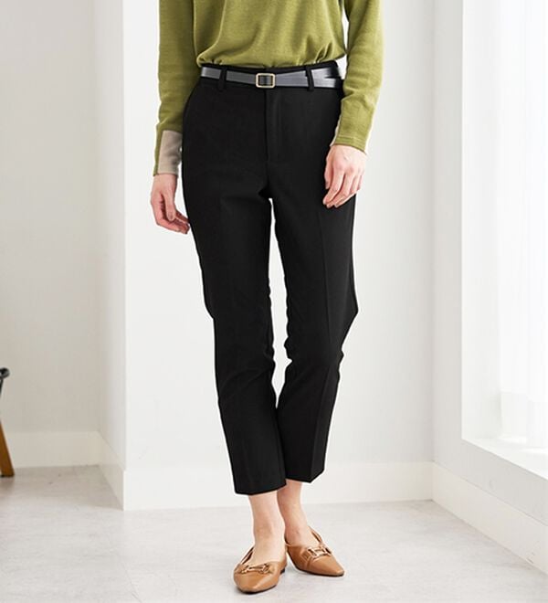 BELLUNA（ベルーナ）の「サマ見え！美脚テーパードパンツ（テーパードパンツ）」｜詳細画像