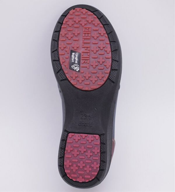 BELLUNA（ベルーナ）の「ゆったり５Ｅ配色美的ラインシューズ（スリッポン）」｜詳細画像