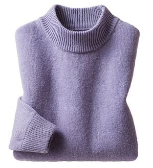 ルフラン（ルフラン）の「選べる！洗えるぬくもりウール１００％セーター（ニット・セーター）」｜ブルーグレー2