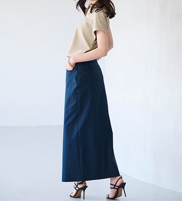 RANAN（ラナン）の「ひんやり！スキッパーブラウス（ブラウス）」｜詳細画像