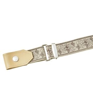 BELLUNA（ベルーナ）の「＜日本製＞ウエストすっきりフリーサイズベルト（ベルト）」｜ベージュバラ