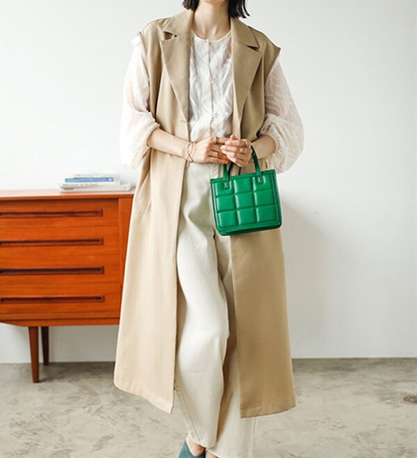 GeeRA（ジーラ）の「２ＷＡＹシアージャカードブラウス（ブラウス）」｜詳細画像