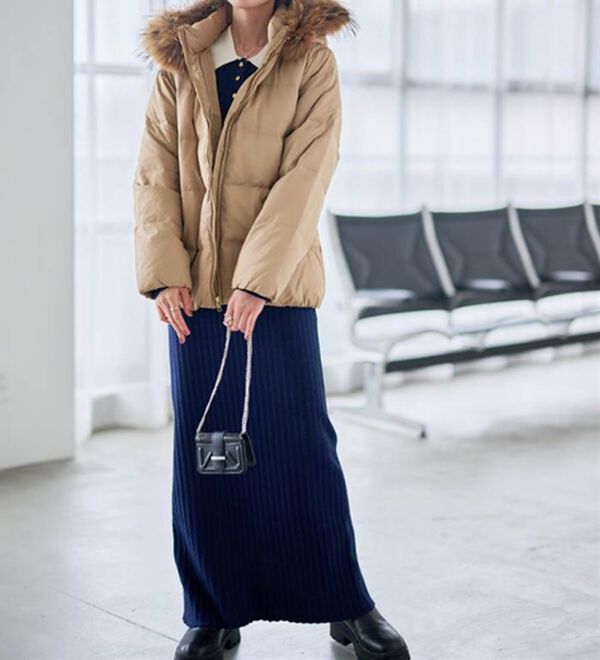 RANAN（ラナン）の「リアルファー付ダウンショートコート（ショートコート）」｜詳細画像