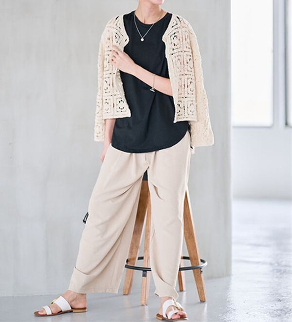 RANAN（ラナン）の「＜BC＞綿100％ひんやりタンクトップ（カットソー）」｜詳細画像