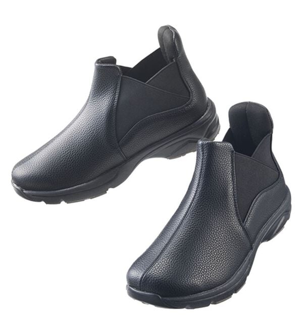 ルフラン（ルフラン）の「スッと履けるウォーキングシューズ・ブーツ＜ラシーナコンフォート＞（スニーカー）」｜ブーツ（ブラック）