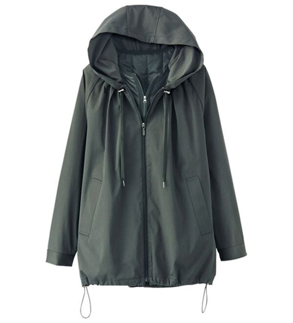 BELLUNA（ベルーナ）の「春まで毎日だって着たい！蓄熱中わたジャケット付アンサンブル（ハーフコート）」｜黒