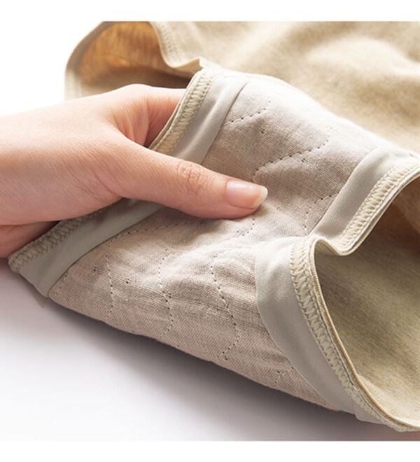 LAVIENNE（ラヴィエンヌ）の「吸水！安心ひろがるオーガニックコットンショーツ（安心ショーツ）」｜詳細画像