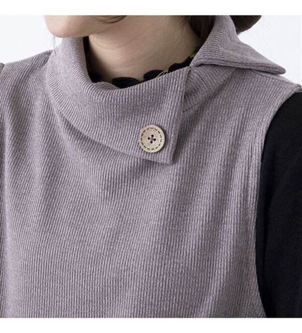 BELLUNA（ベルーナ）の「裏起毛素材ポケットデザインアンサンブル（アンサンブル）」｜詳細画像