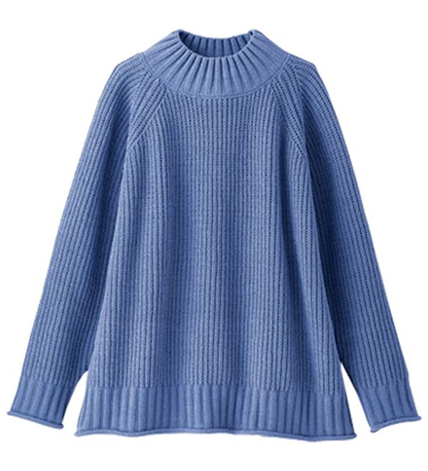 BELLUNA（ベルーナ）の「モール素材チャンキーニットプルオーバー（ニット・セーター）」｜詳細画像