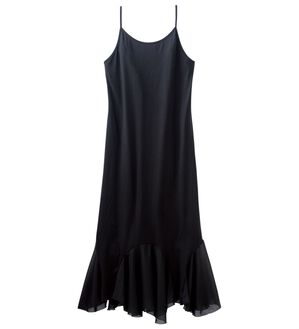 LAVIENNE（ラヴィエンヌ）の「裾魅せシフォンワンピース（肌着・インナーウェア）」｜詳細画像