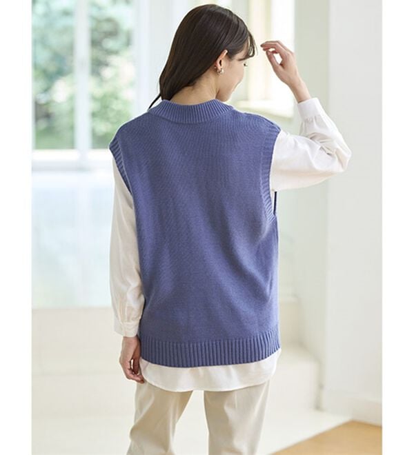 BELLUNA（ベルーナ）の「ニットベストアンサンブル（ベスト）」｜詳細画像