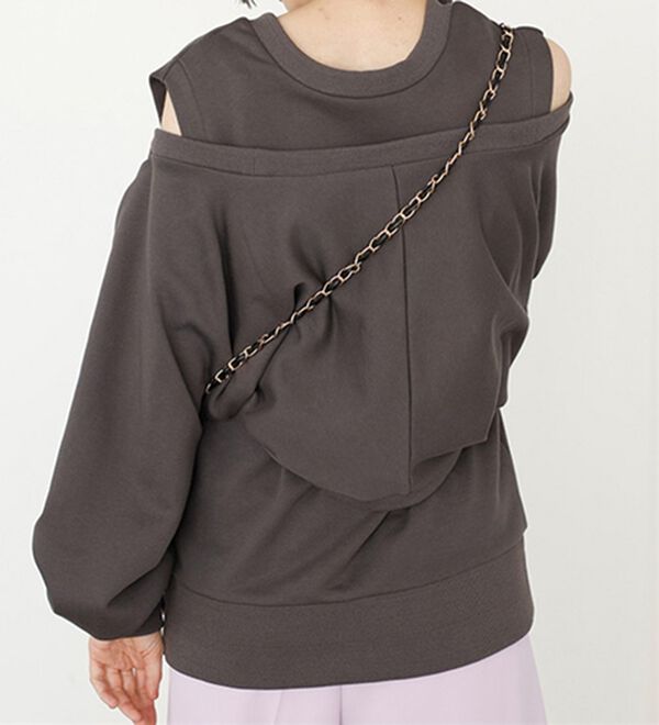 GeeRA（ジーラ）の「ボレロセット着回しスウェット（トレーナー・スウェット）」｜詳細画像