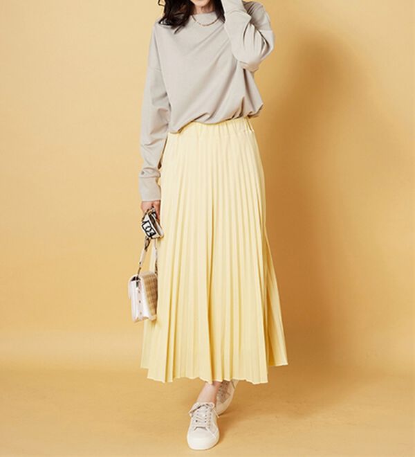 BELLUNA（ベルーナ）の「もちっとなめらか！大人顔サマ見えプルオーバー（カットソー）」｜詳細画像