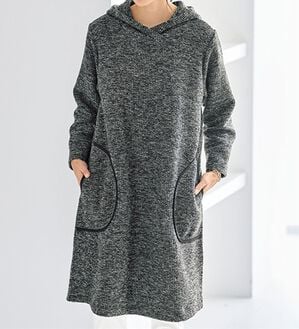 BELLUNA（ベルーナ）の「可愛く体型カバー！フードデザインゆったりチュニック（チュニック）」｜詳細画像