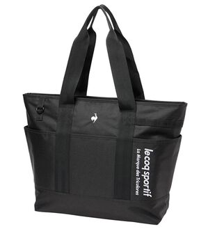 「＜ルコック＞スポーティーデザイントートバッグ（メンズトートバッグ）」｜ブラック