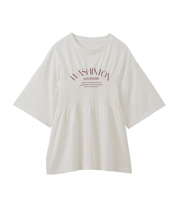 RANAN（ラナン）の「マルチファンクション　シャーリングプリントT（Tシャツ）」｜詳細画像