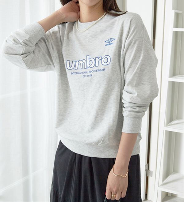 alotta（アロッタ）の「【ＵＭＢＲＯ】裏毛ゆるスウェット（トレーナー・スウェット）」｜詳細画像