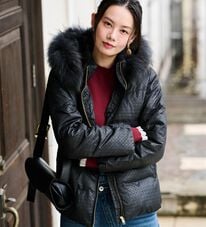 RANAN（ラナン）の「リアルファー付ダウンショートコート（ショートコート）」