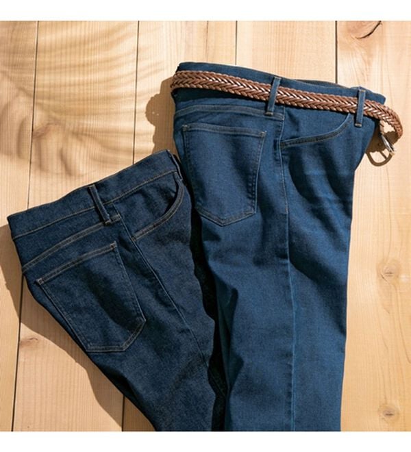 「【２本組】＜日本製＞匠の岡山デニムパンツ（メンズデニムパンツ）」｜詳細画像