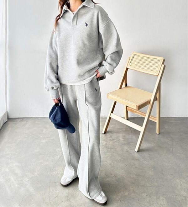 GeeRA（ジーラ）の「【U.S. POLO ASSN.】裏起毛スウェットパンツ（その他パンツ）」｜詳細画像