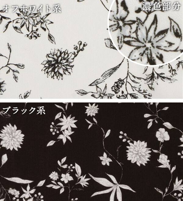 alotta（アロッタ）の「【お客様企画】欲しいが詰まったひんやり花柄ワンピース（プリントワンピース）」｜詳細画像