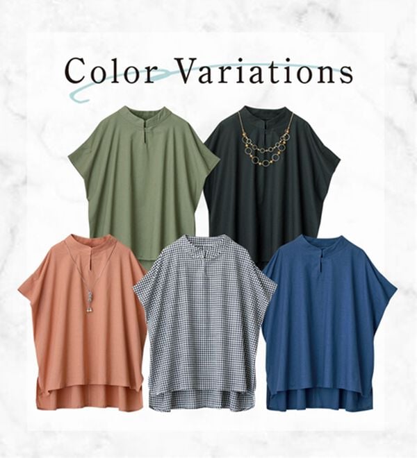 ルフラン（ルフラン）の「＜マジックスリム＞二の腕ほっそり見せブラウス（ブラウス）」｜詳細画像