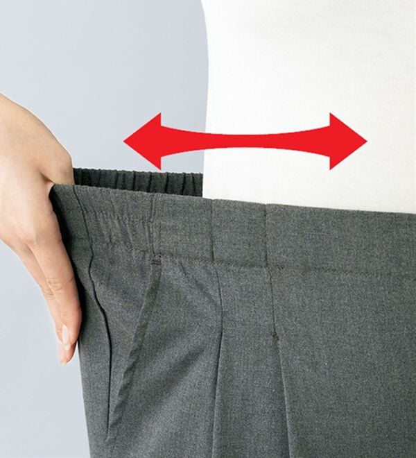 ルフラン（ルフラン）の「【２本組】日本製　紡ぎ和。イージーパンツ（その他パンツ）」｜詳細画像