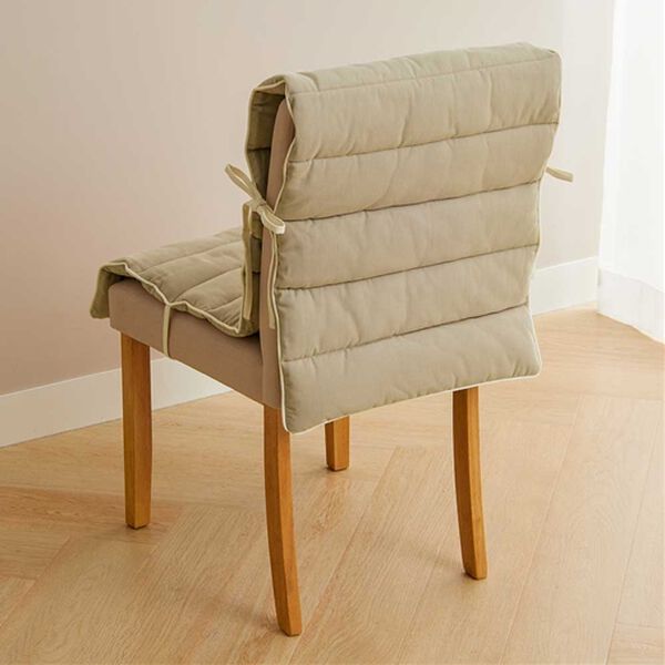 iellio（イエリオ）の「綿１００％　３ＷＡＹ　ソファ＆ダイニングロングパッド（チェアカバー・チェアパッド）」｜詳細画像