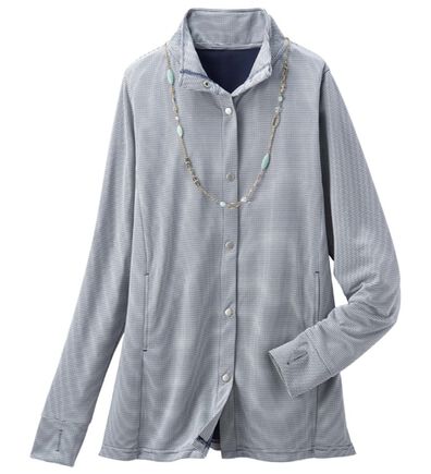 LAVIENNE（ラヴィエンヌ）の「サラッとひんやりＵＶカバーブルゾン（パーカー）」