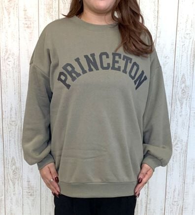 A HAPPY MARILYN（アハッピーマリリン）の「【Ｌ～８Ｌ】【ハピぽか裏起毛】２デザインから選べるロゴトレーナー 毛玉になりにくい（トレーナー・スウェット）」