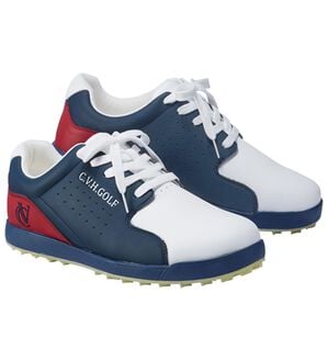 「＜コムルヴァン・オム　ゴルフ＞スパイクレスシューズ（メンズスニーカー）」｜ネイビー