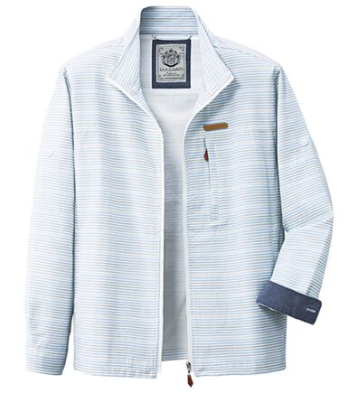 「お洒落なボーダージャケット（メンズジャケット）」