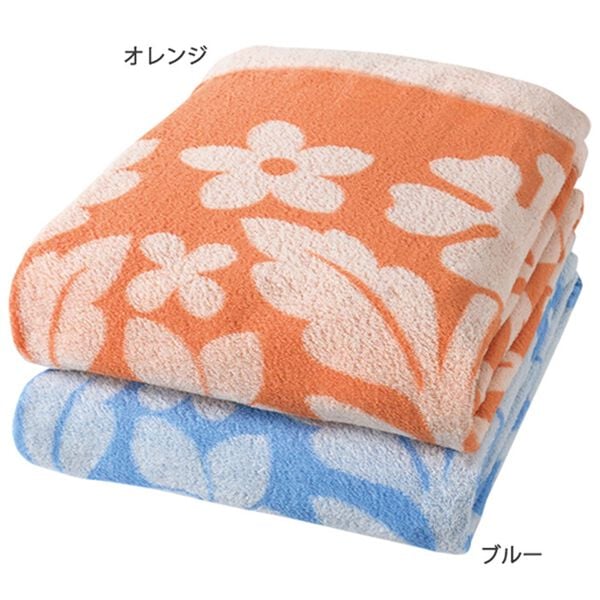 「今治産ハワイアン柄ワイドサイズタオルケット（肌掛布団・タオルケット）」｜詳細画像