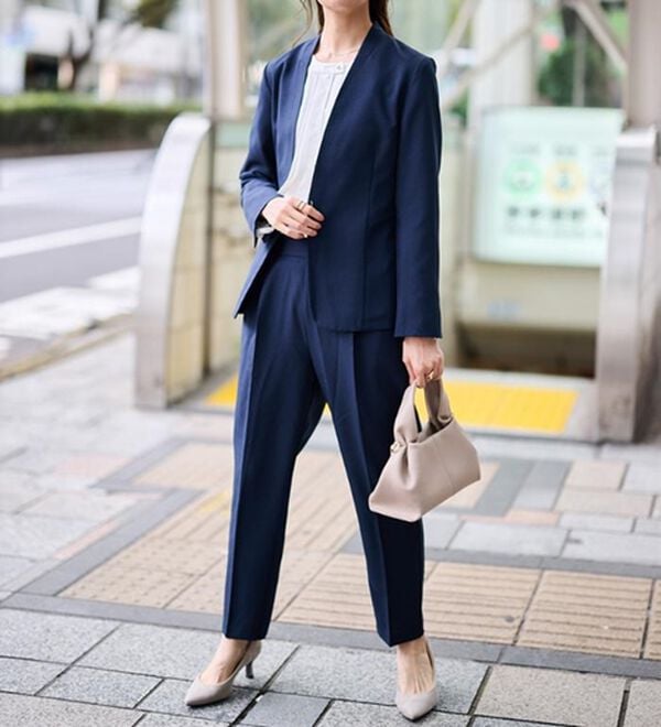 選べる衿】洗える！春夏ロングシーズン着用可能ベーシック2点ライト