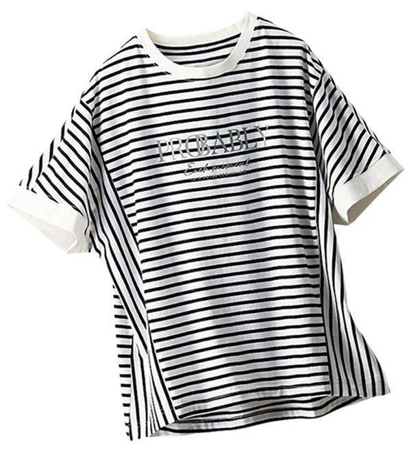 BELLUNA（ベルーナ）の「ロゴプルオーバー付！ワンピースアンサンブル（アンサンブル）」｜詳細画像