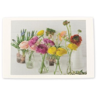 「ドイツのフキン花柄３種セット（その他キッチン用品）」