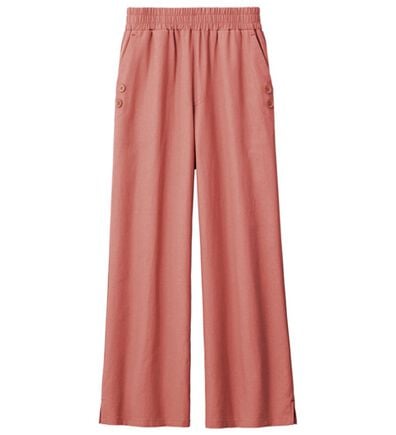 ルフラン（ルフラン）の「アイロンいらずの軽快パンツ（ワイドパンツ・ガウチョ）」