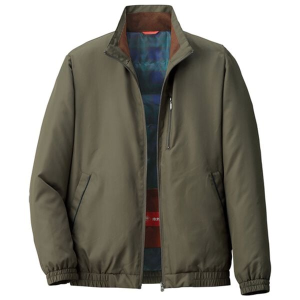 「まさに着るホカロン！ぽか暖ジャケット（メンズジャケット）」｜カーキ