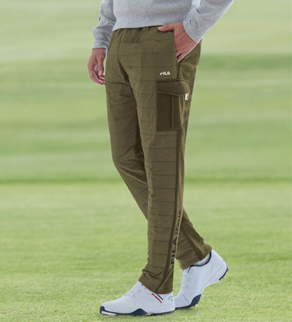 「＜フィラ＞ハイブリッドダウンカーゴパンツ（メンズフルレングスパンツ）」｜詳細画像