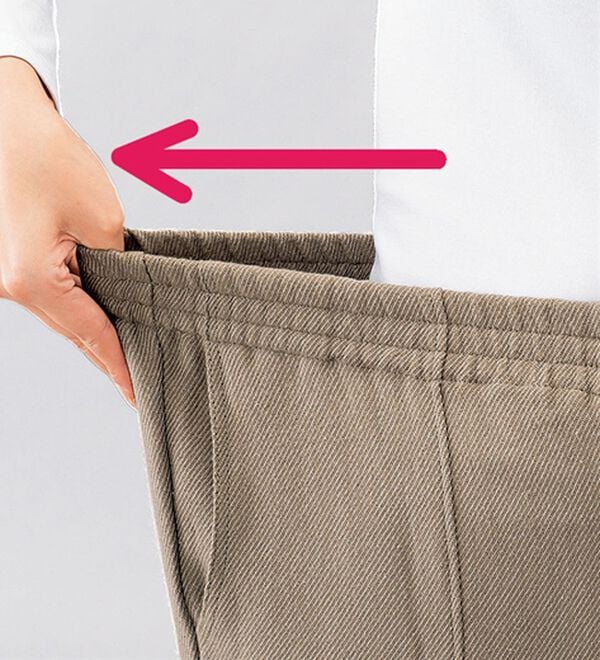 ルフラン（ルフラン）の「日本製肌に優しい綿混ラク楽パンツ（その他パンツ）」｜詳細画像
