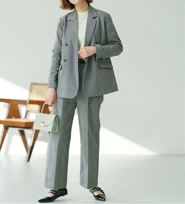 GeeRA（ジーラ）の「洗える！ストレッチカセットスーツ（その他ワンピース）」｜詳細画像