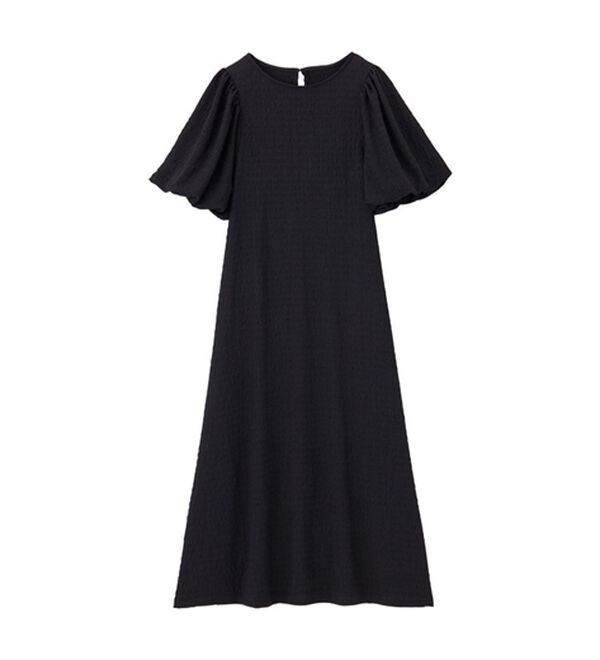 GeeRA（ジーラ）の「ボリューム袖楽ちん表面感ワンピース（カットソーワンピース）」｜詳細画像