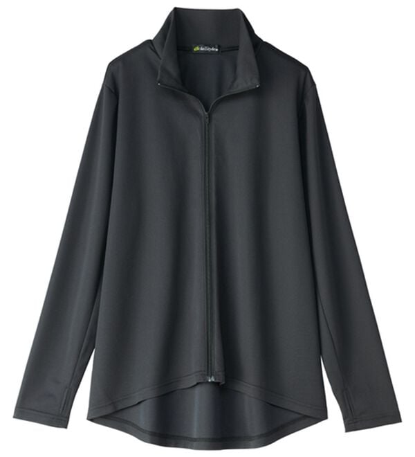 「日本製　遮熱＆ＵＶジャケット（シャツ）」｜ブラック