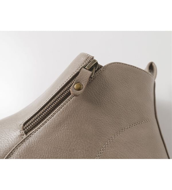 BELLUNA（ベルーナ）の「ゆったり５Ｅダブルファスナーブーツ（ブーツ）」｜詳細画像