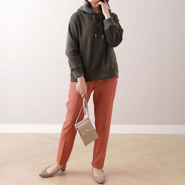 BELLUNA（ベルーナ）の「ケーブル切替デザインフードパーカー（パーカー）」｜詳細画像